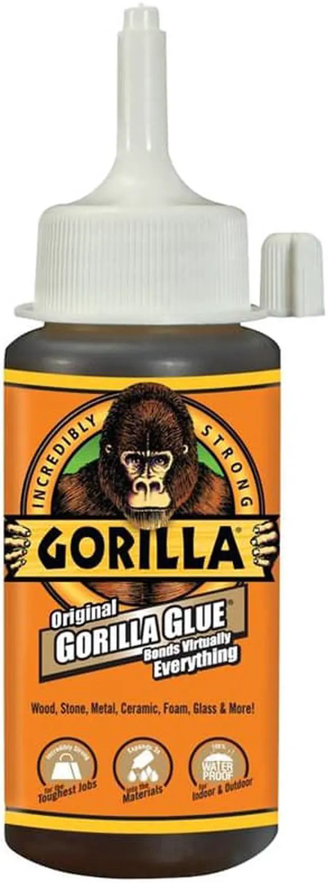 Alt view image 3 of 5 - GORILLA GLUE CO 4oz Orig Gorilla Glue 5000408