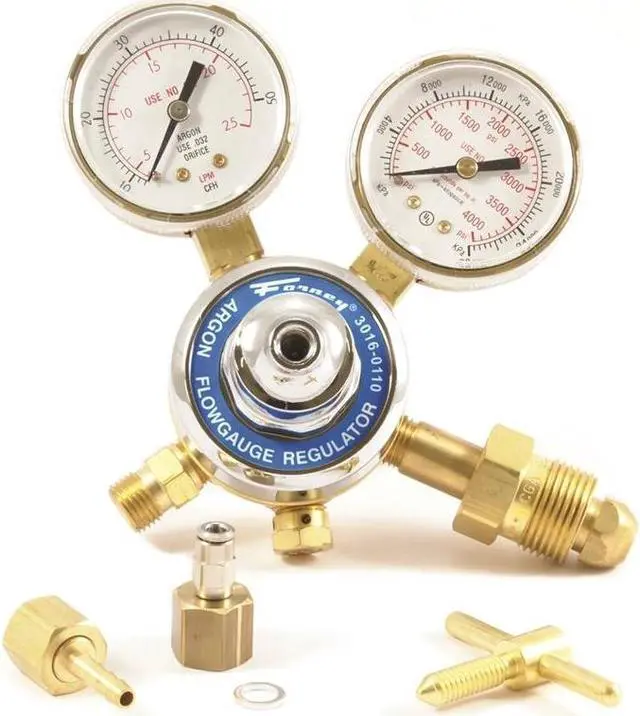Alt view image 3 of 4 - Forney Industries Argon/Co2 Regulator Kit 85363