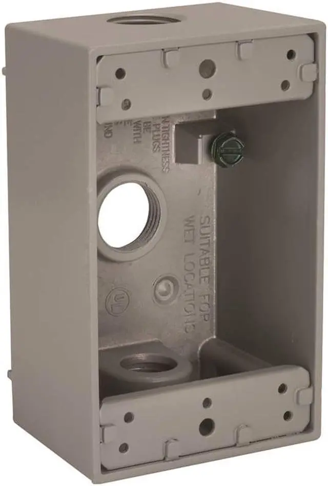 Alt view image 5 of 6 - Bell 1g Gy Wp Box (3) 1/2 Out 5320-0