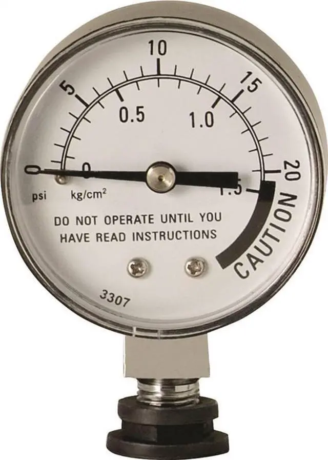 Alt view image 6 of 8 - National Presto 85729 Steam Pressure Gauge with Adapter