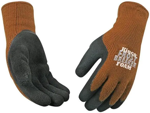 Alt view image 7 of 7 - Coated Gloves, S, Brown, PR