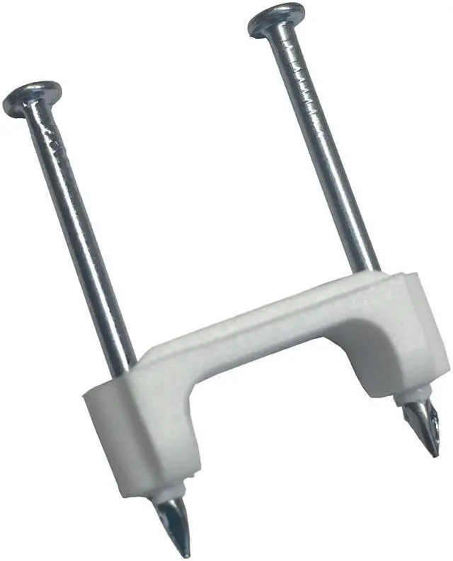 Alt view image 6 of 9 - Gardner Bender 1/2 In. x 3/8 In. Poly Cable Staple (100-Count) PS-150Z