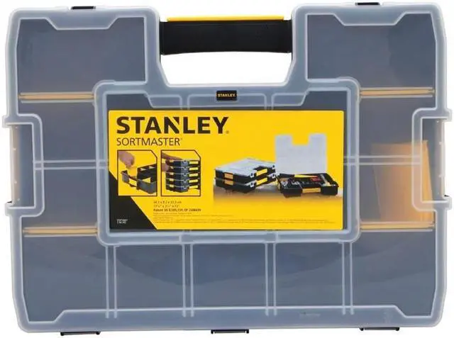 Alt view image 8 of 13 - STANLEY STST14027 14 Bin SORTMASTER® Parts Organizer (STST14027)