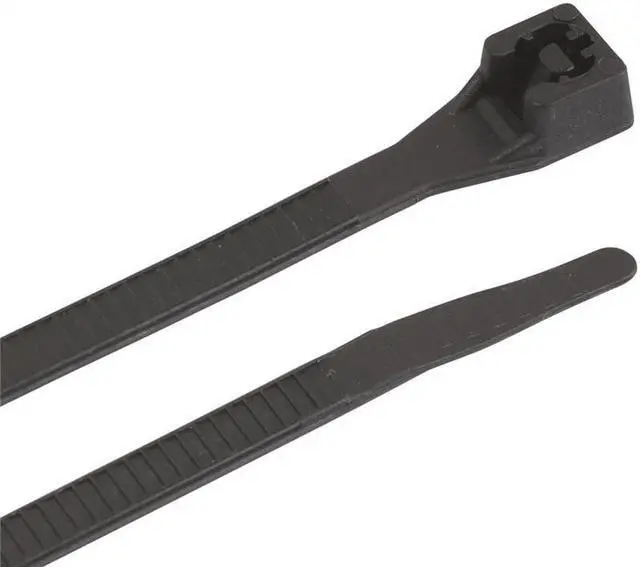 Alt view image 3 of 9 - 100PK 6" BLK Cable Tie