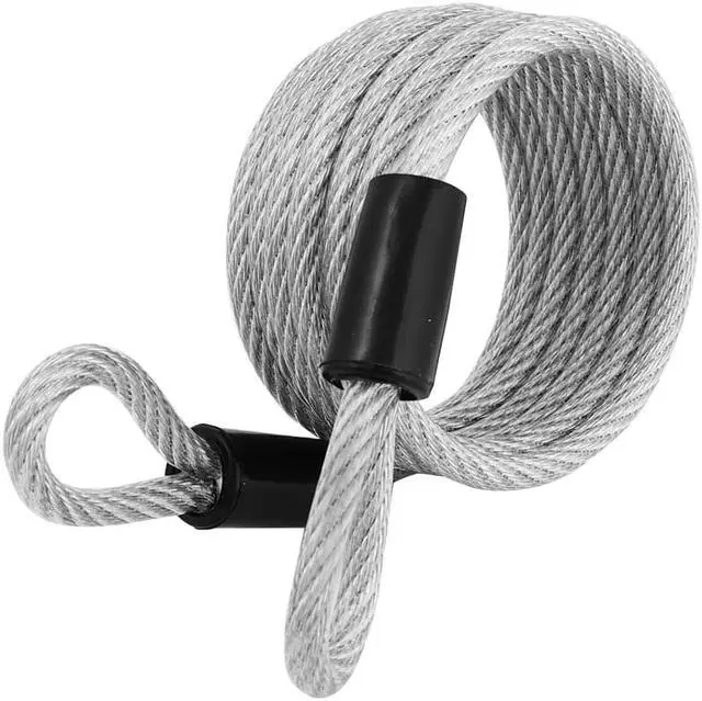 Alt view image 3 of 5 - MASTER LOCK 65D Security Cable,Self Coiling,6 ft,Steel