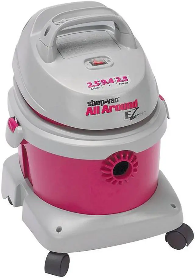 Alt view image 3 of 9 - Shop-Vac 5895200 2.5-Peak Horsepower AllAround EZ Series Wet-Dry Vacuum- 2.5-Gallon