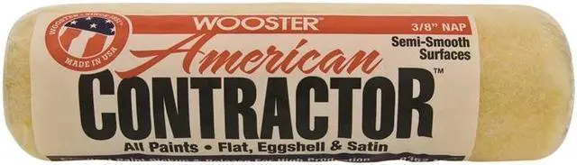 Alt view image 3 of 5 - WOOSTER R562-9 9" Paint Roller Cover, 3/8" Nap, Knit Fabric