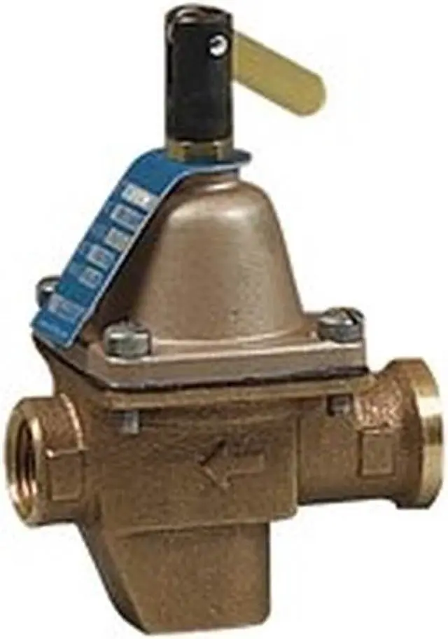 Alt view image 2 of 2 - Watts SB1156F 1/2" Solder Bronze Boiler Feed Water Pressure Regulator 386422