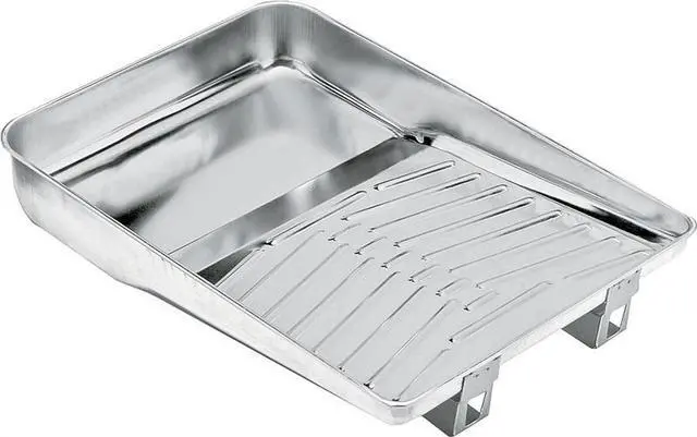 Alt view image 6 of 11 - ZORO SELECT R402-11 Steel Paint Tray, 1 qt, 16 1/2" L, 2 1/2" D, 11" W