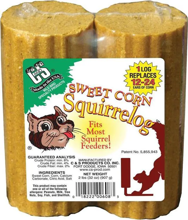 Main image of C&S Farmers' Helper CS608 Squirrel Log 32 oz