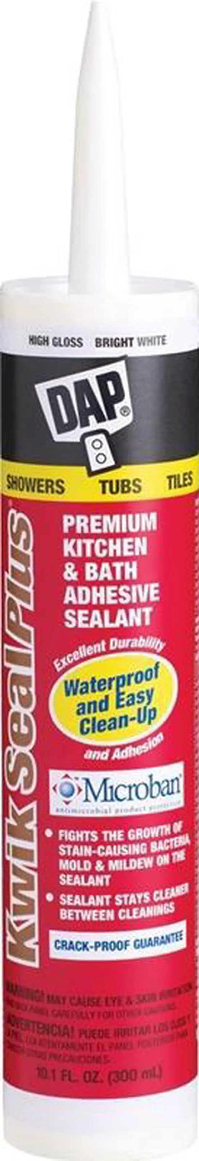 Main image of DAP 18510 Acrylic Latex Sealant, 10 oz, Cartridge, White, Acrylic Latex Base,