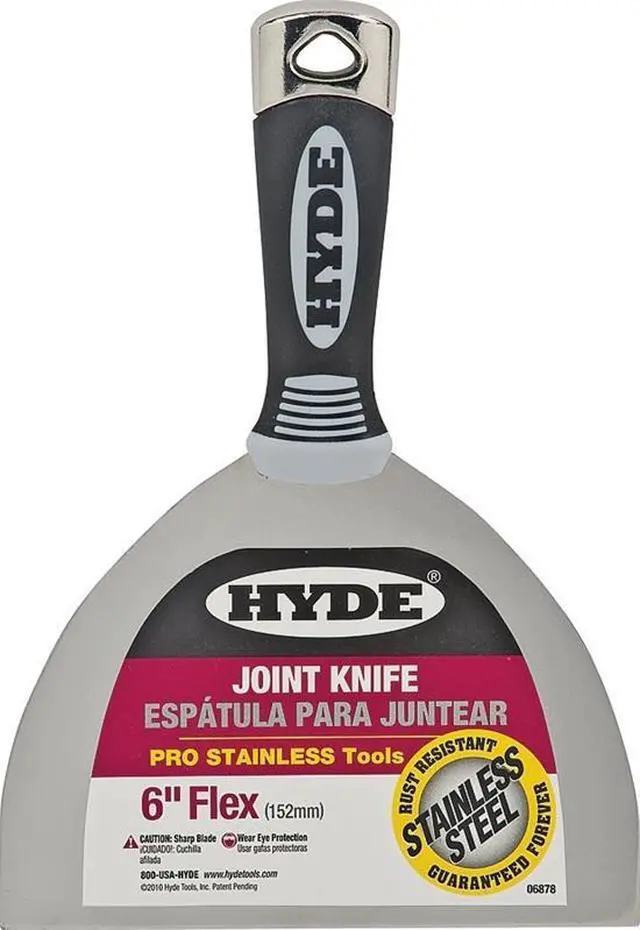 Alt view image 4 of 8 - Hyde 06878 Pro Stainless 6" Flex Joint Knife HH