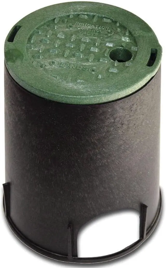 Alt view image 4 of 5 - NDS 107BC Valve Box, Round, 9in.Hx8-3/8in.W, 6-1/2in.