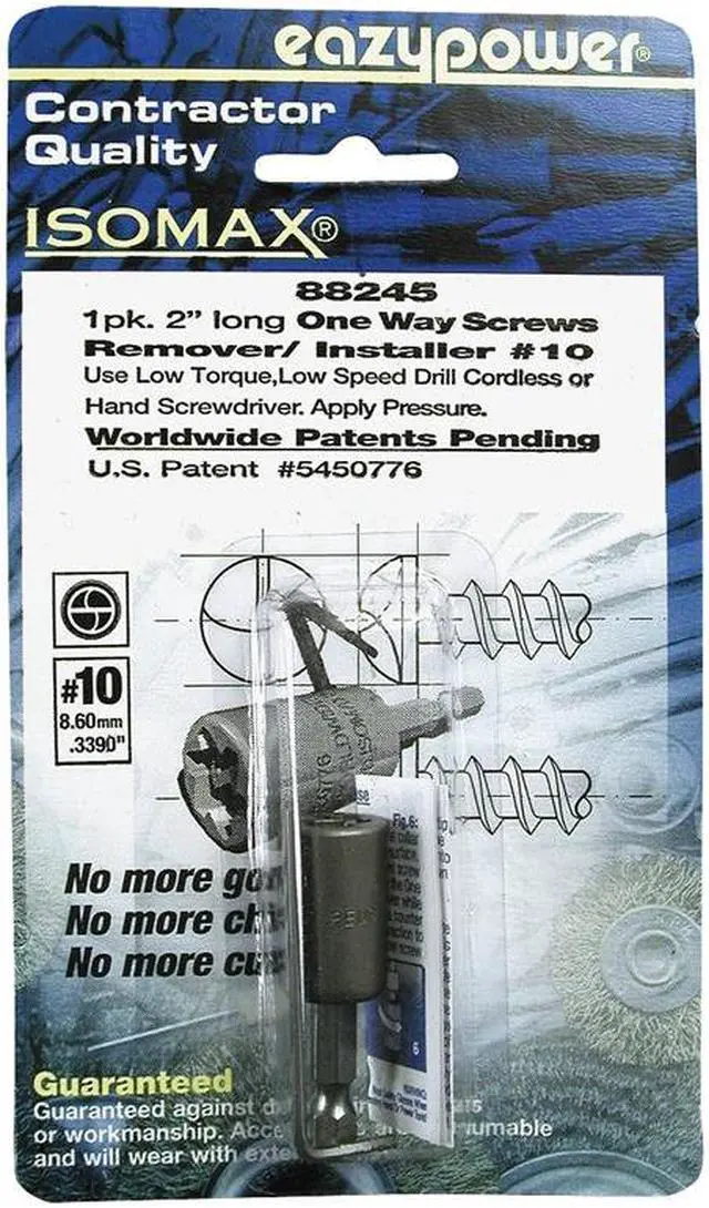 Alt view image 4 of 9 - Eazypower Corp #10 Screw & Nut Remover 88245 Unit: CARD