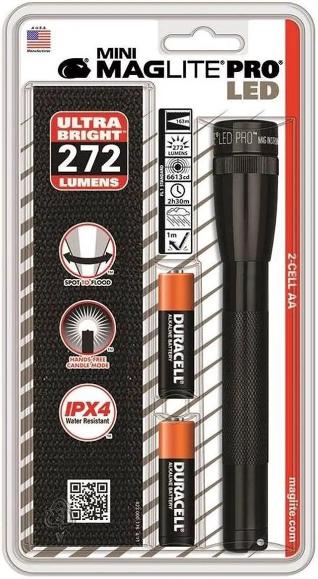 Alt view image 7 of 17 - Maglite SP2PO1H Mini MAGLITE LED Pro 2 AA Flashlight with Holster