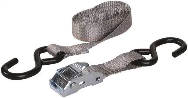 Alt view image 6 of 10 - Heavy Duty Tie Down, 400 Lb, 6' L X 1" W KEEPER BY HAMPTON Tie Down Accessories