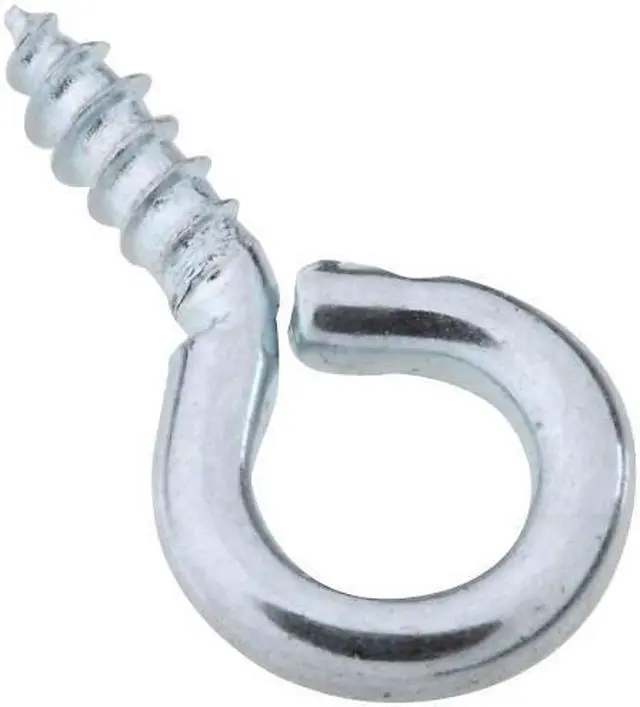 Alt view image 5 of 7 - National #216-1/2 Zinc Small Screw Eye (14 Ct.) N118356