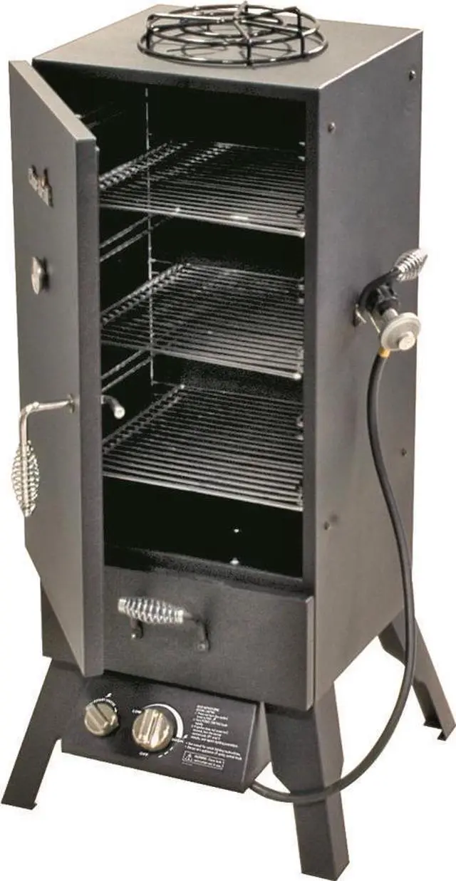 Alt view image 2 of 5 - Char-Broil 12701705 Vertical Gas Smoker