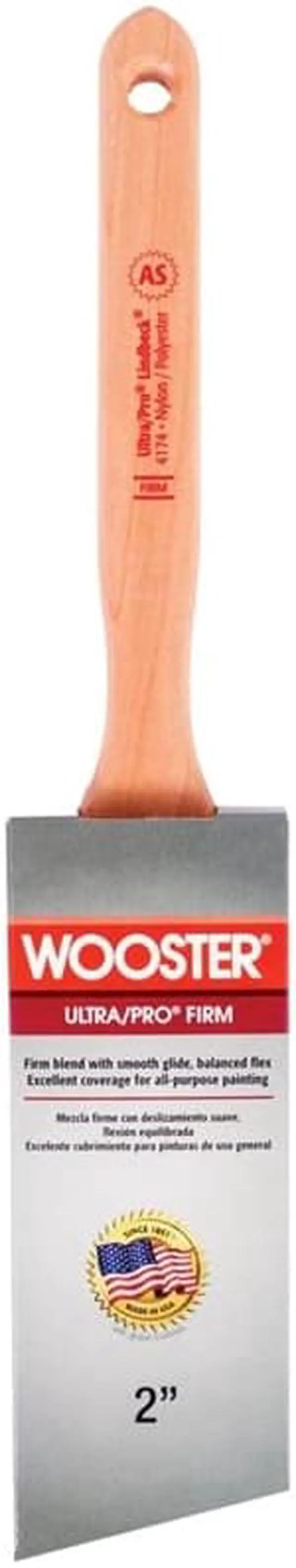 Alt view image 2 of 6 - Wooster Ultra/Pro Firm 2 In. Lindbeck Angle Sash Paint Brush 4174-2