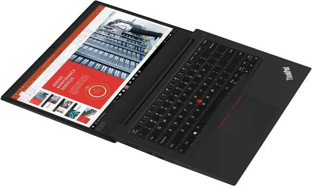 Alt view image 3 of 6 - Lenovo Laptop ThinkPad E495 AMD Ryzen 5 3500U 8GB Memory 256 GB SSD AMD Radeon Vega 8 14.0" Non-Touch Screen Windows 10 Pro 64-bit 20NE0002US