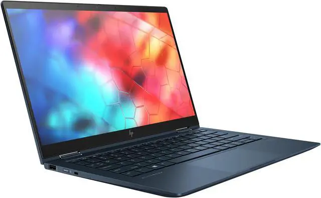 Alt view image 11 of 13 - HP Elite Dragonfly 13.3" Touchscreen 2 in 1 Notebook - 1920 x 1080 - Core i5 i5-8265U - 16 GB RAM - 16 GB Optane Memory - 256 GB SSD - Blue - Windows 10 Pro 64-bit - Intel UHD Graphics 620 - In-p