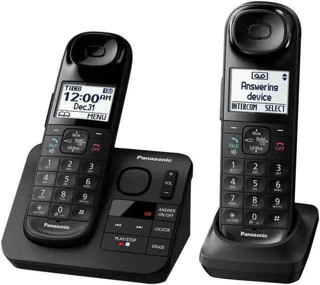 Alt view image 19 of 20 - Panasonic KX-TGL432B 2 Handset Cordless Phone