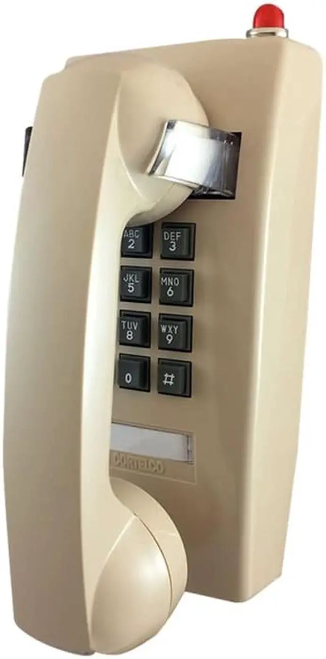 Alt view image 7 of 11 - 255400V0E27MD Wall Phone w/MSG Light