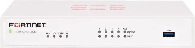 Alt view image 7 of 12 - Fortinet FortiGate 30E - security appliance (FG-30E)
