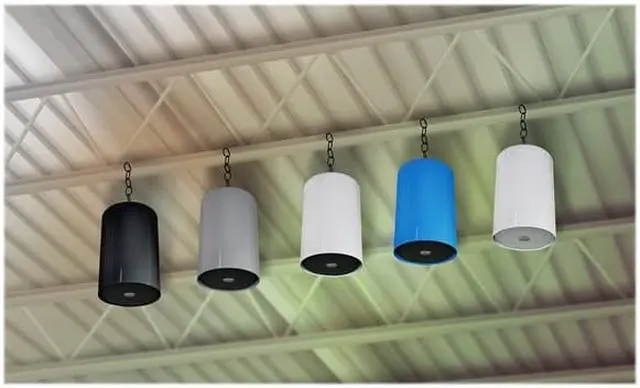 Alt view image 3 of 3 - Pendant Speaker - White