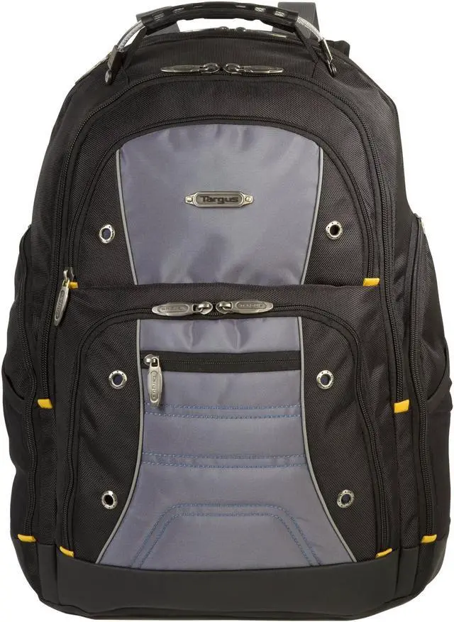 Alt view image 10 of 20 - Targus 17" Drifter II Laptop Backpack (Black/Gray) - TSB239US