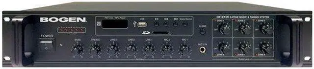 Alt view image 3 of 4 - 6 Zone Music and Paging System