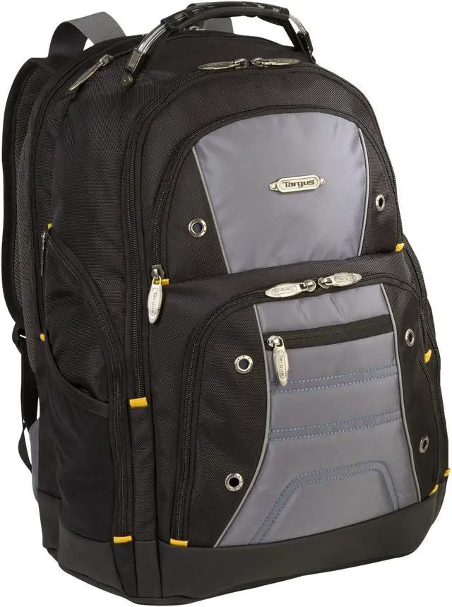 Alt view image 11 of 20 - Targus 17" Drifter II Laptop Backpack (Black/Gray) - TSB239US