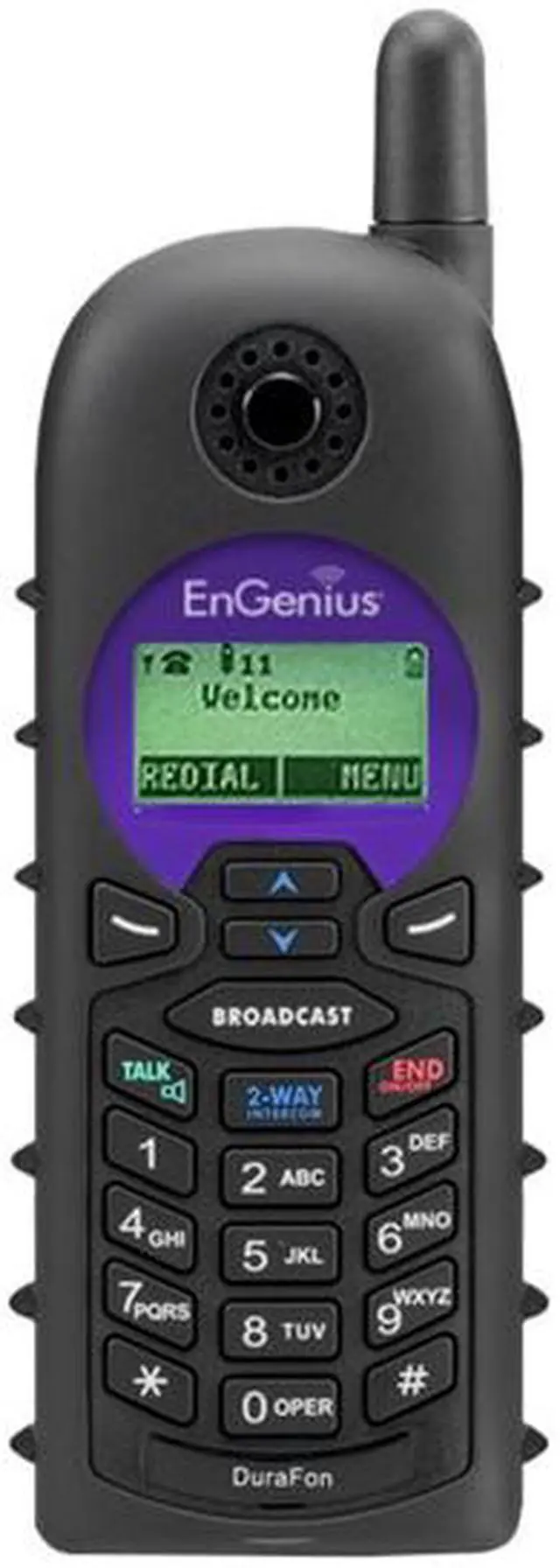 Alt view image 6 of 18 - ENGENIUS DURAFON-SIP-HC DURAFON-SIP HANDSET AND CHARGER