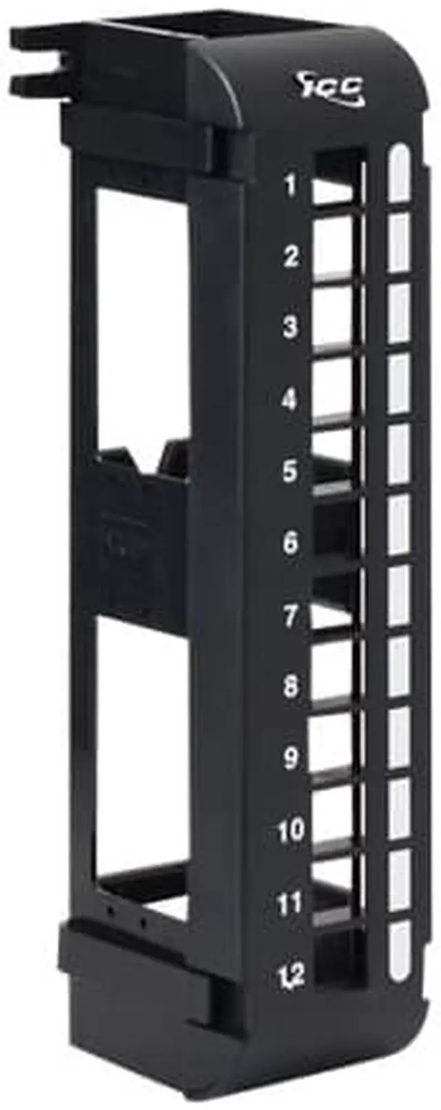 Alt view image 6 of 7 - PATCH PANEL, BLANK, VERITCAL, HD,12-PORT