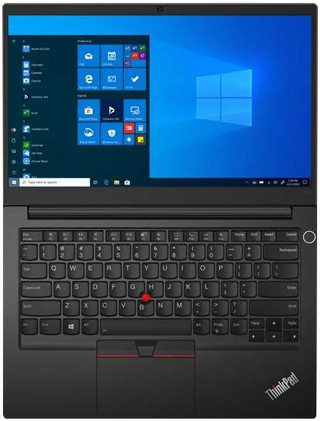 Alt view image 7 of 8 - Lenovo ThinkPad E14 Gen 2 14" Laptop i7-1165G7 8GB 512GB SSD Windows 10 Pro (20TA0025US)