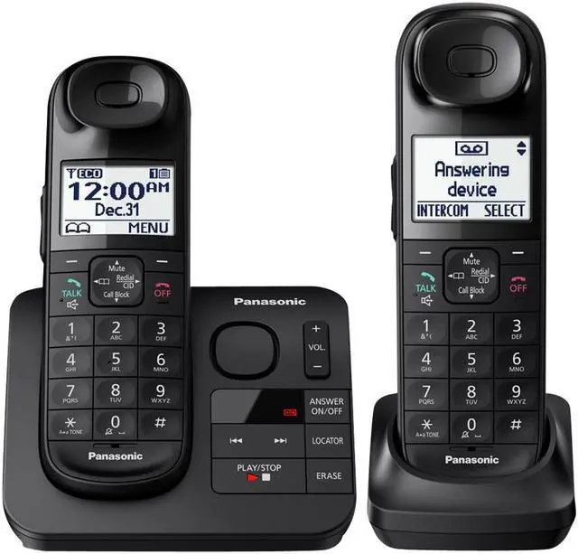 Alt view image 20 of 20 - Panasonic KX-TGL432B 2 Handset Cordless Phone