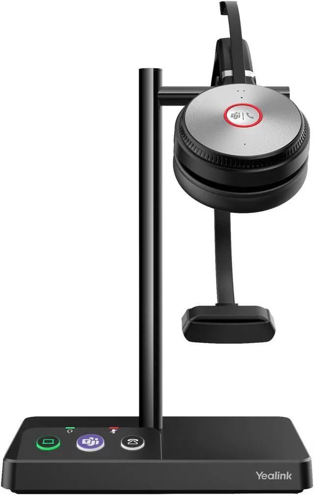 Alt view image 3 of 13 - Yealink WH62-Mono DECT Wireless Mono Headset Microsoft Teams Version