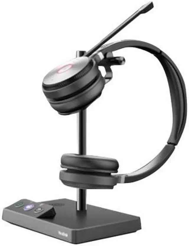 Alt view image 3 of 8 - Yealink WH62-DUAL DECT Wireless Dual Ear Headset