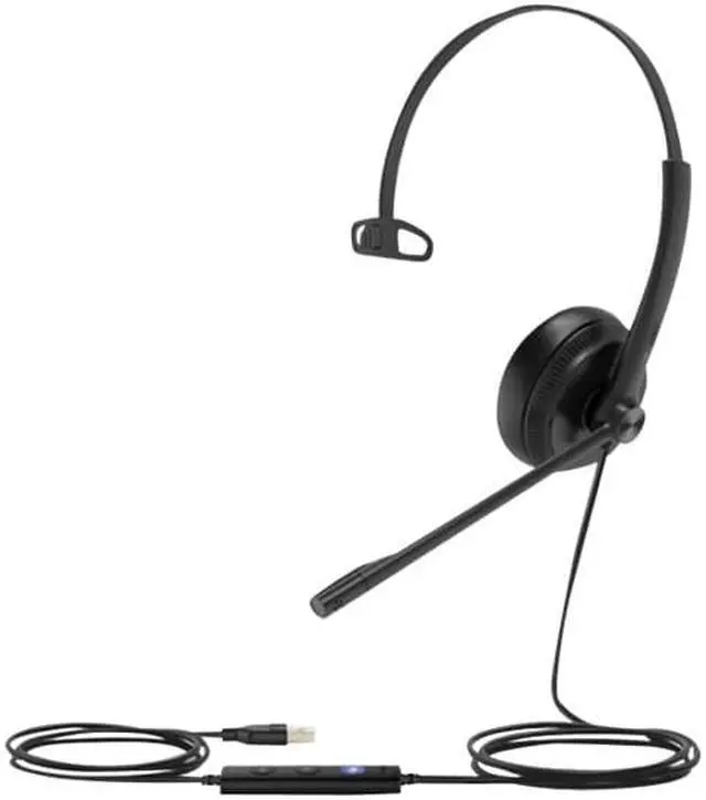 Alt view image 5 of 17 - Yealink UH34 MONO UC USB Wired Headset 1308042
