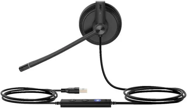 Alt view image 7 of 17 - Yealink UH34 MONO UC USB Wired Headset 1308042