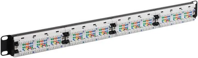 Alt view image 4 of 8 - ICC ICMPP2460V PATCH PANEL, CAT 6, 24-PORT, 1 RMS, 6 PK