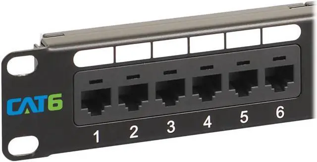 Alt view image 6 of 8 - ICC ICMPP2460V PATCH PANEL, CAT 6, 24-PORT, 1 RMS, 6 PK