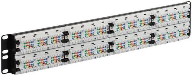 Alt view image 5 of 8 - ICC ICMPP4860V PATCH PANEL, CAT 6, 48-PORT, 2 RMS, 6 PK