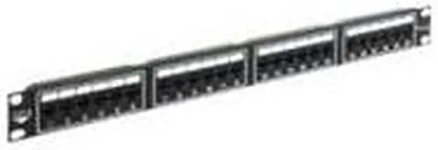 Alt view image 10 of 11 - ICC ICMPP02460 Cat 6 24 Port Patch Panel, 1 RMS