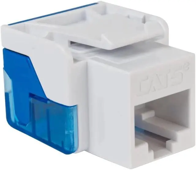 Alt view image 7 of 12 - ICC - IC107L6VWH - Module, CAT 6, EZ, 400 Pack of IC1078L6WH (Includes one of ICC's 4-Pair JackEasy