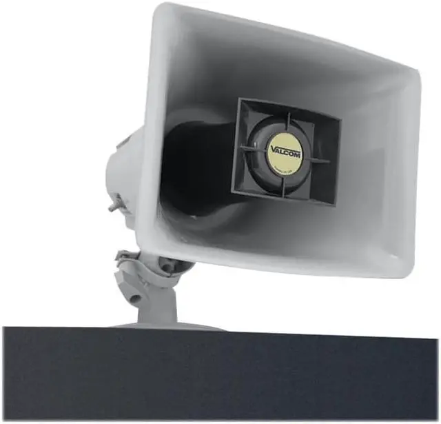 Alt view image 8 of 15 - VALCOM V-1030C-GY 5 WATT 1 WAY PAGING HORN - GRAY