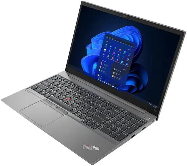 Alt view image 12 of 20 - Lenovo ThinkPad E15 Gen 4 21E6007GUS 15.6" Notebook - Full HD - 1920 x 1080 - Intel Core i7 12th Gen i7-1255U Deca-core (10 Core) - 16 GB Total RAM - 8 GB On-board Memory - 512 GB SSD - Mineral Me...