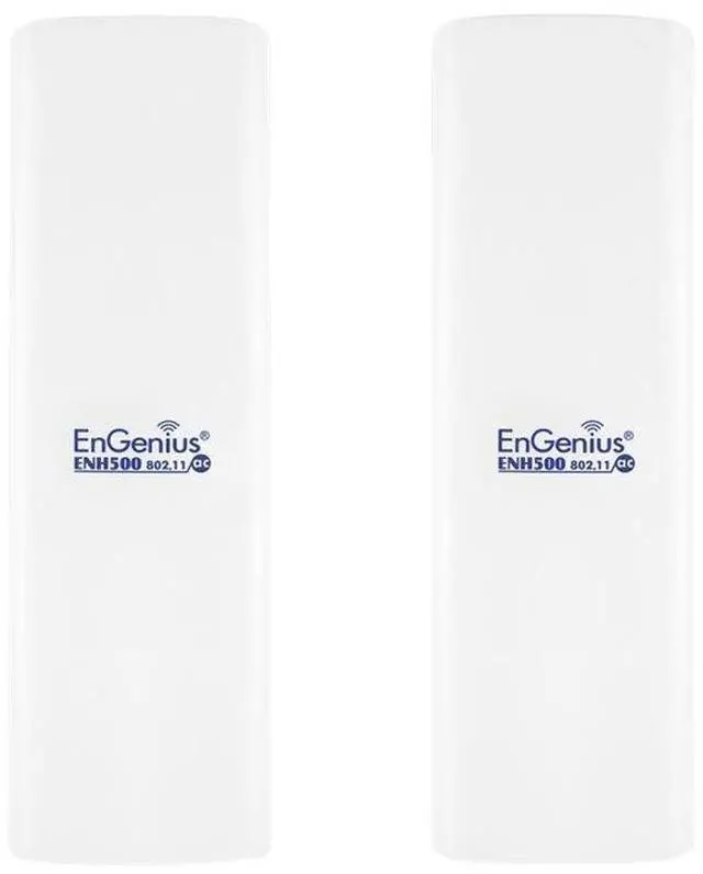 Alt view image 6 of 14 - EnGenius Technologies ENH500v3 Wi-Fi 5 Wave 2 Outdoor AC867 5GHz Plug-n-Play Wireless CPE/Client Bridge, PTP/PTMP, IP55, 27dBm with 16 dBi High-Gain Antenna, Long Range up to 5 Miles [2-Pack]