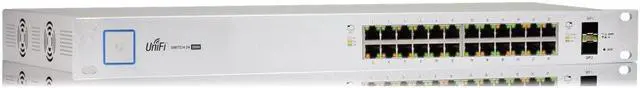 Alt view image 4 of 8 - Ubiquiti Networks Standard 24 PoE (Gen1) (US-24-250W (250W))