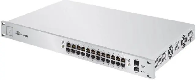 Alt view image 7 of 8 - Ubiquiti Networks Standard 24 PoE (Gen1) (US-24-250W (250W))